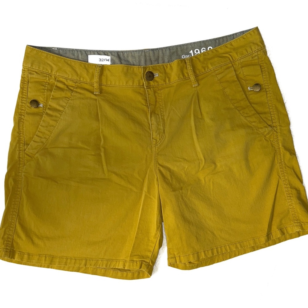 GAP Mustard Yellow Shorts
